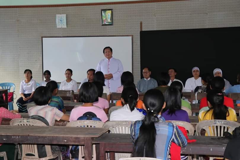 ၂၀၁၈- ၂၀၁၉ ပညာသင်နှစ် စိန်ပီတာနေ့အထူးကျောင်း ဖွင့်ပွဲ